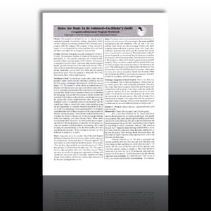 Rules Are Made to be Followed Facilitator Guide