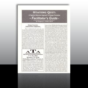Staying Quit Facilitator Guide
